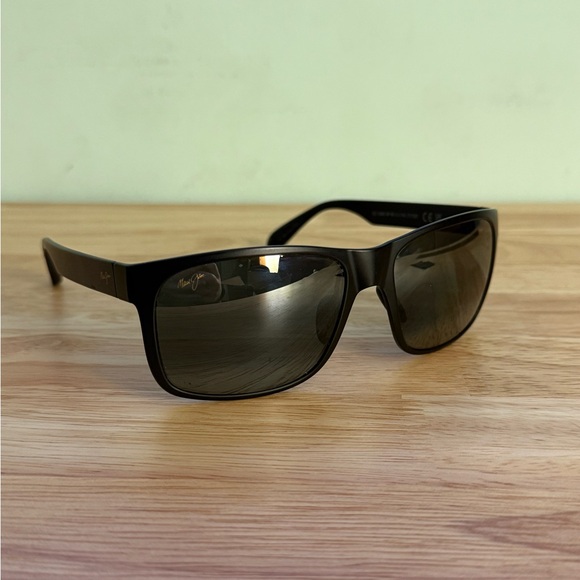 Maui Jim Other - Maui Jim Red Sands Polarized Black Sunglasses
